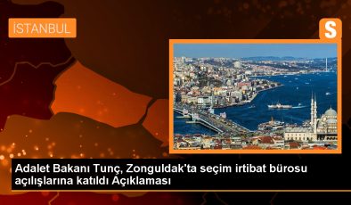 Adalet Bakanı Yılmaz Tunç, Türkiye’nin gelişmesi ve kalkınması için çalışmaların devam edeceğini söyledi